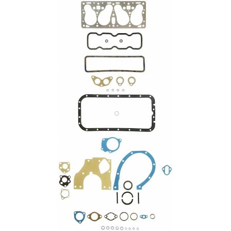 Fel-Pro Full St 73-50 Jeep, Fs7543Sbx FS7543SBX